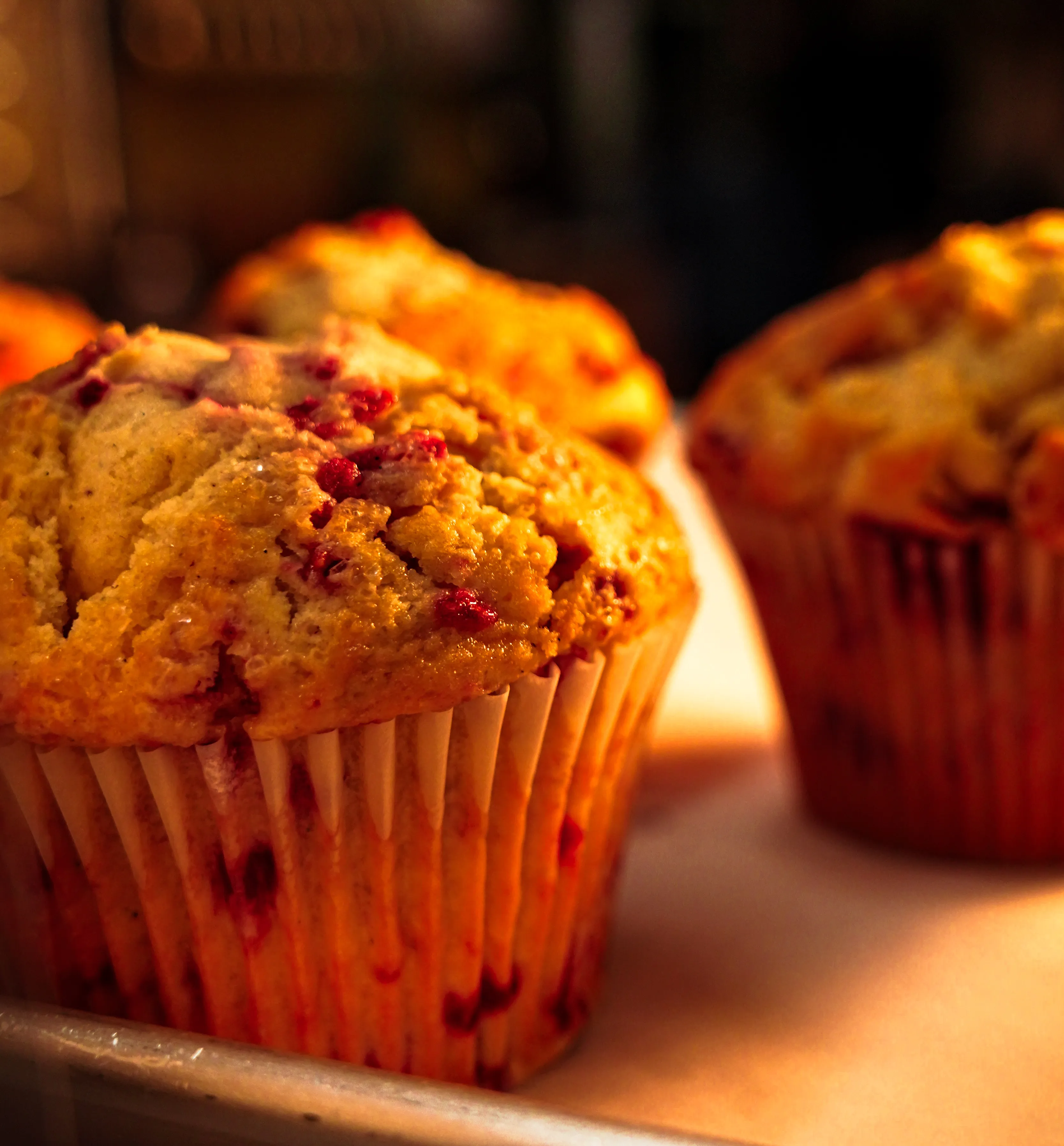 Stacked cookies on a plate